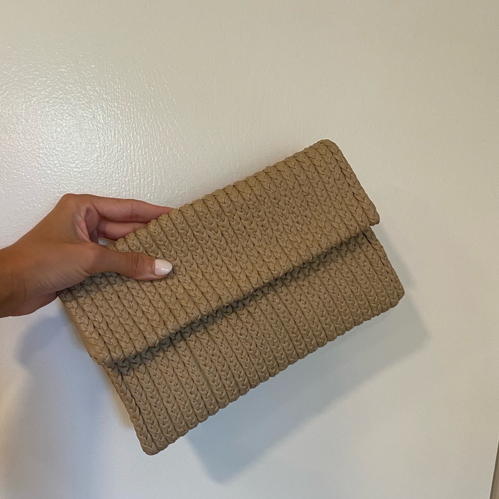 Tan purse